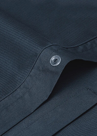 Lacivert Pamuk Çift Kişilik Nevresim Seti 200x220 cm